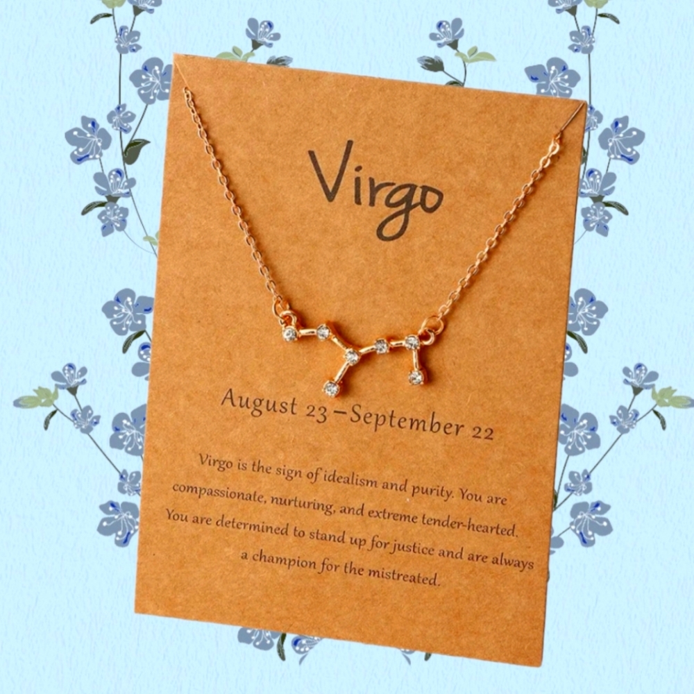 Virgo Zodiac Necklace